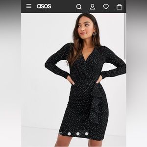 Black dress - Asos